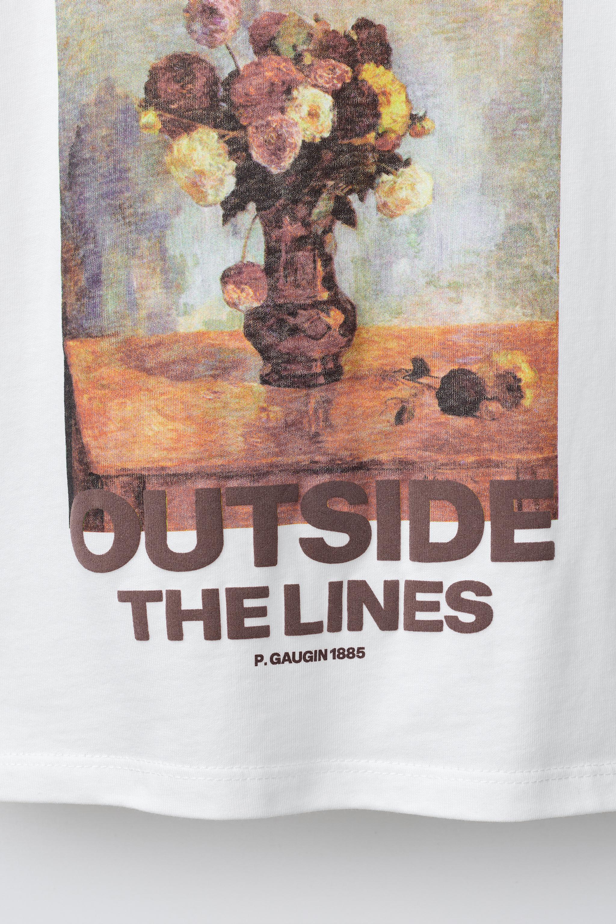 T-SHIRT À IMPRIMÉ EN RELIEF